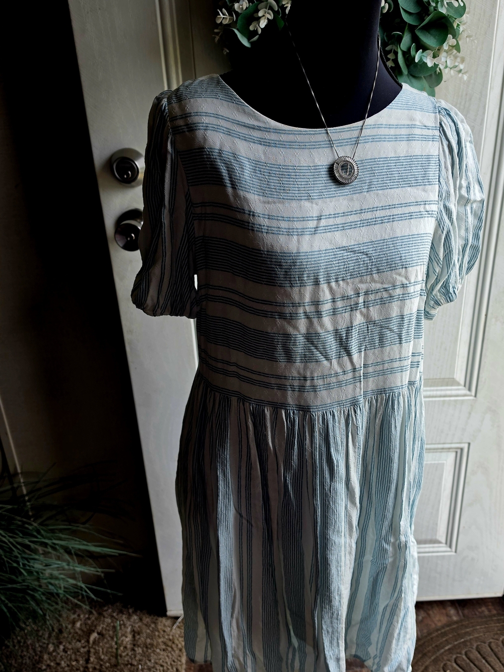 Doe & Rae Striped Summer Dress - Picture 3 of 12